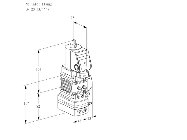 Kromschroder VAG 1T-/20N/NQGRAA — регулятор соотношения газ/воздух — 88029063