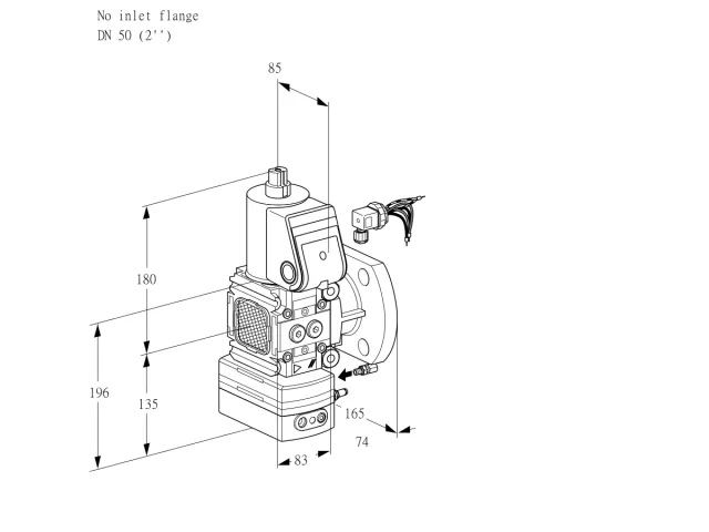 Kromschroder VAG 3-/50F/NWAE — регулятор соотношения газ/воздух — 88032568