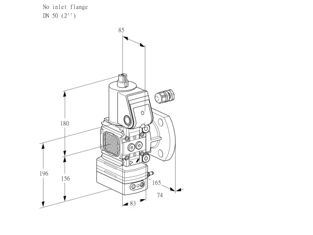 Kromschroder VAV 3-/50F/NWAK — регулятор соотношения газ/воздух — 88032028