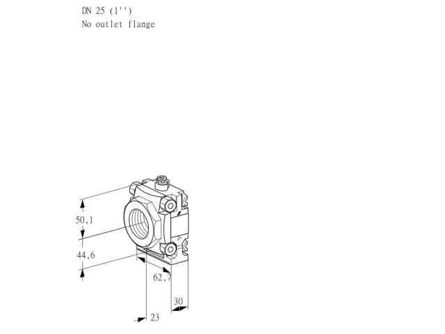 Kromschroder VMF 125/-R05P — газовый фильтр — 88032412