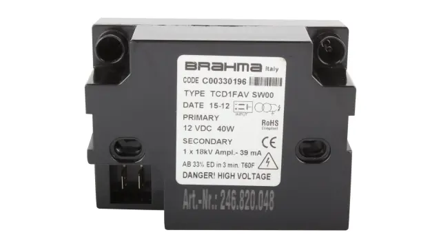Трансформатор розжига Brahma TCD1FAV C00330196
