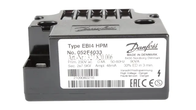 Трансформатор розжига Danfoss EBI4 HPM 052F4033