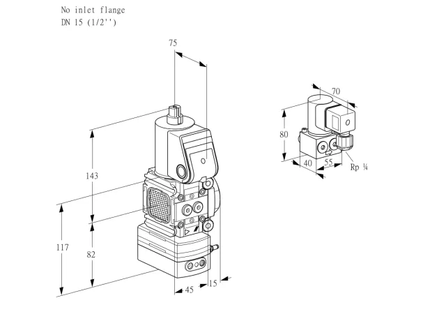 Kromschroder VAD 1-/15R/NW-100B — регулятор давления газа — 88006476