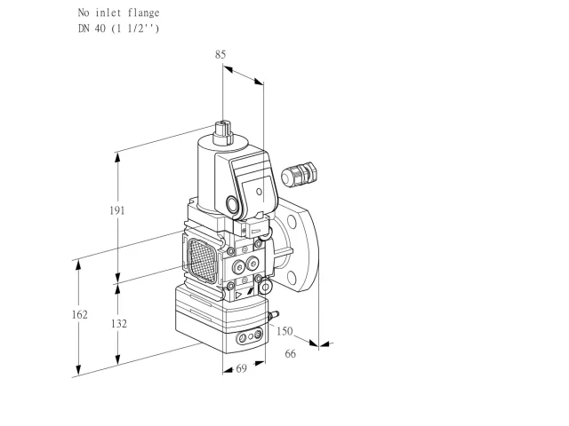 Kromschroder VAV 2-/40F/NWSRAK — регулятор соотношения газ/воздух — 88030925
