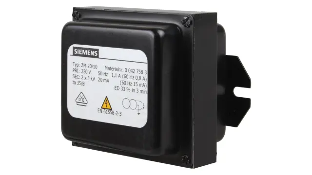 Трансформатор розжига Siemens ZM 20/10 00427583