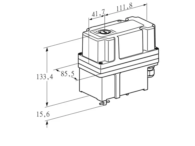 Kromschroder IC 30-60K3T — исполнительный механизм — 03149353