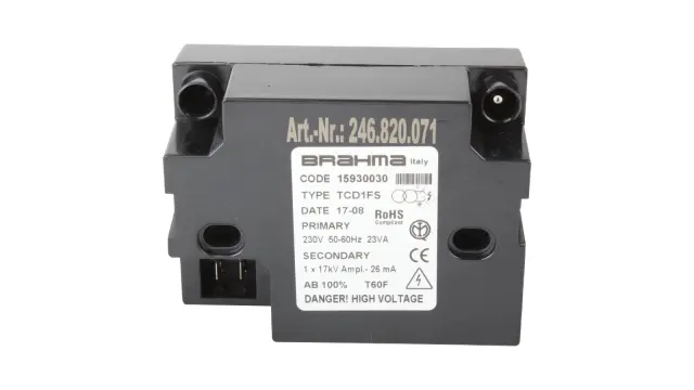 Трансформатор розжига Brahma TCD1FS 15930030