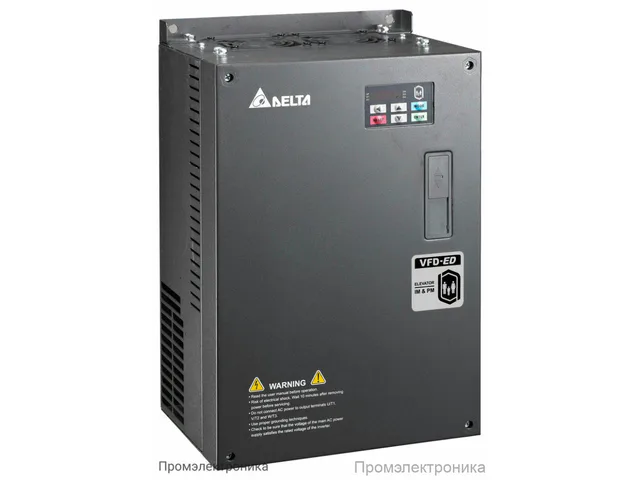 Лифтовые преобразователи частоты Delta Electronics VFD220ED43S (22кВт 3ф 400В) серии VFD-ED
