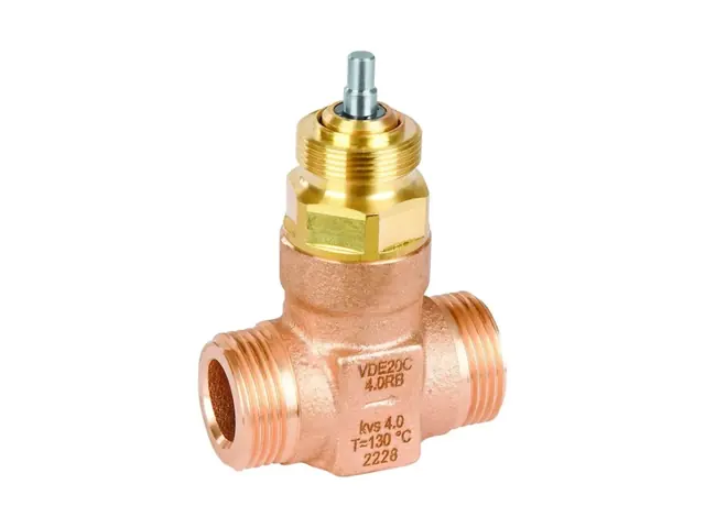 Resideo VDE15C0.25RB-SV — двухходовой регулирующий клапан, DN15, PN25, Kvs 0,25