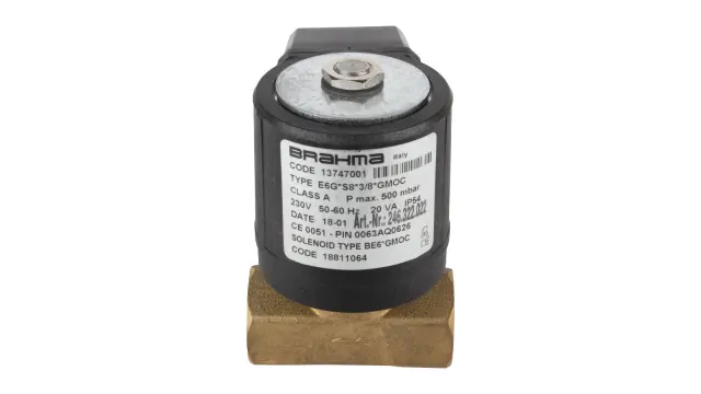 Газовый электромагнитный клапан Brahma E6G*S8*3/8*GMOC 13747001
