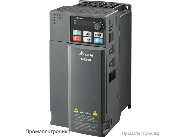 Преобразователи частоты Delta Electronics VFD4A8ME21ANNAA (0.75 кВт 1ф 230В) серии ME300