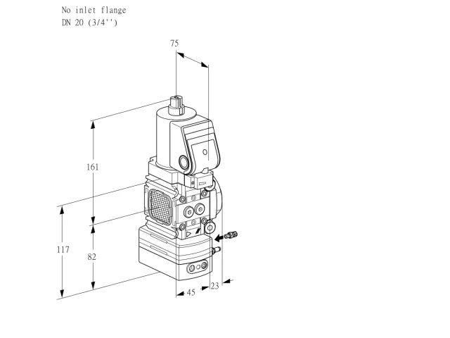 Kromschroder VAG 1T-/20N/NWGRAK — регулятор соотношения газ/воздух — 88034599