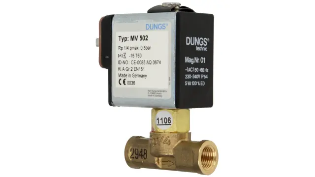 Электромагнитный клапан, одноступенчатый Dungs MV 502, 110 В