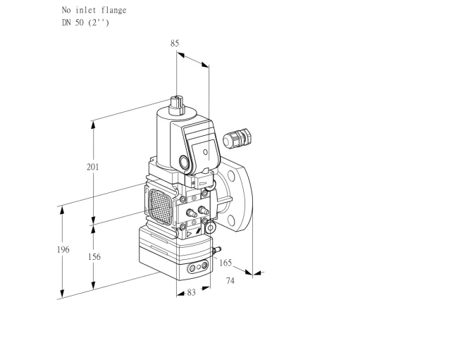 Kromschroder VAV 3-/50F/NWSRAK — регулятор соотношения газ/воздух — 88030930