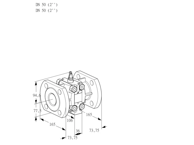 Kromschroder VMF 350F05M — газовый фильтр — 88033379