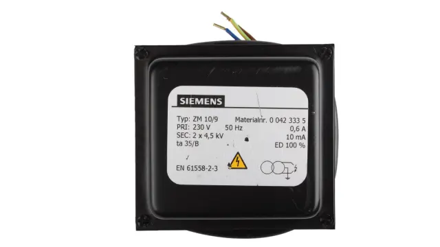 Трансформатор розжига Siemens ZM 10/9 00423335