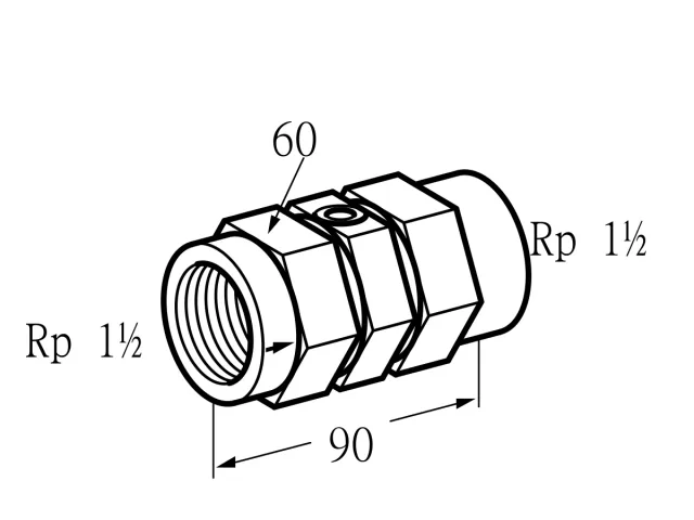 Kromschroder TAS 40II50 — термозапорное устройство — 03352461