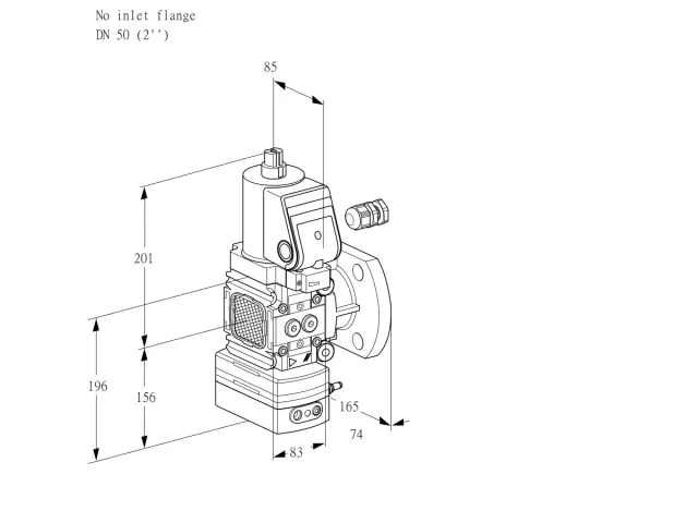 Kromschroder VAV 3-/50F/NWSRAK — регулятор соотношения газ/воздух — 88027777