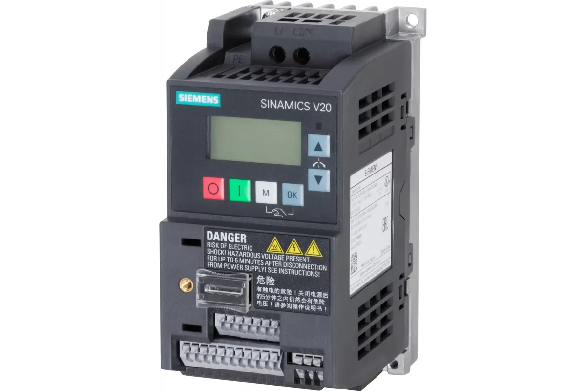 Siemens 6SL3210-5BB11-2BV1 — компонент приводной техники