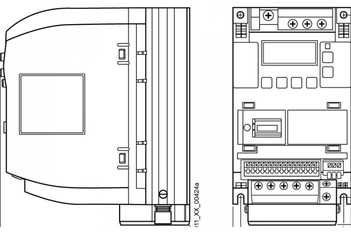 Siemens 6SL3211-1PE21-8AL0 — промышленный компонент