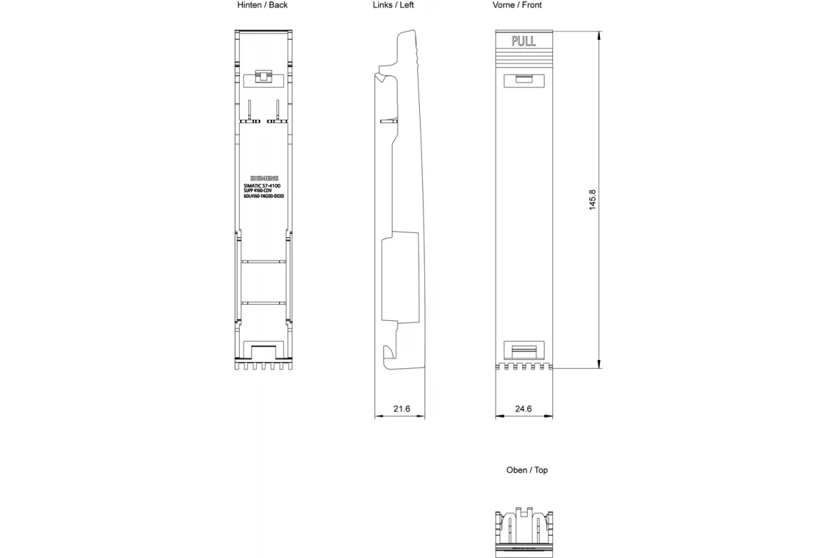 Siemens 6DL2804-2DE40 — промышленный компонент