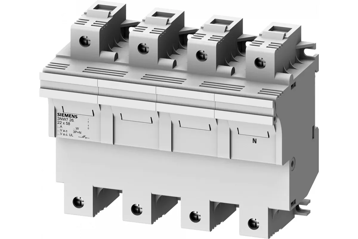 Siemens 3NW7513-0HG — Модульное основание цилиндрических предохранителей