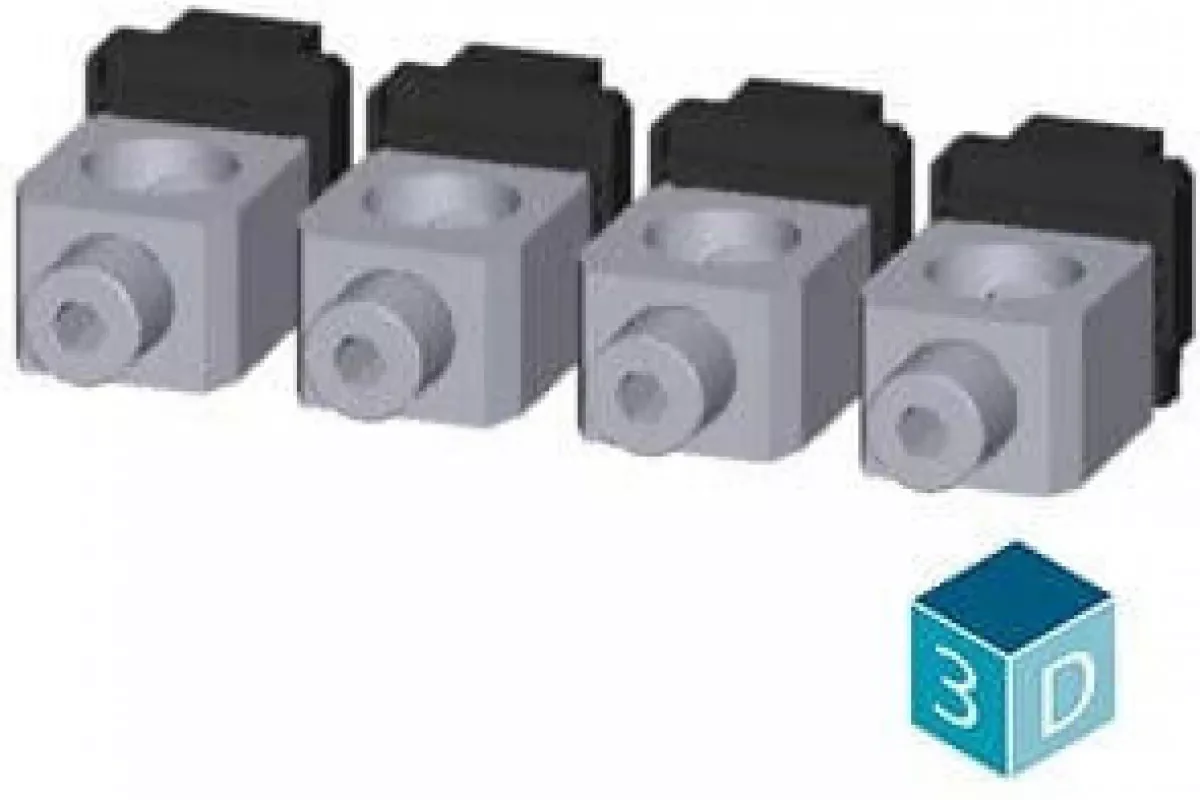Siemens 3VA9384-0JG13 — Клемма для круглого провода с вспом