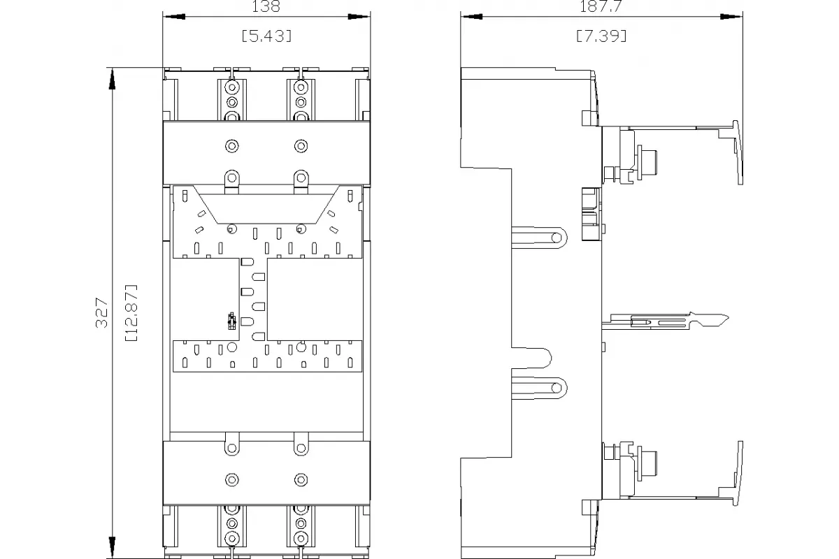 Siemens 3VA9343-0SB20 — Лицевая рамка