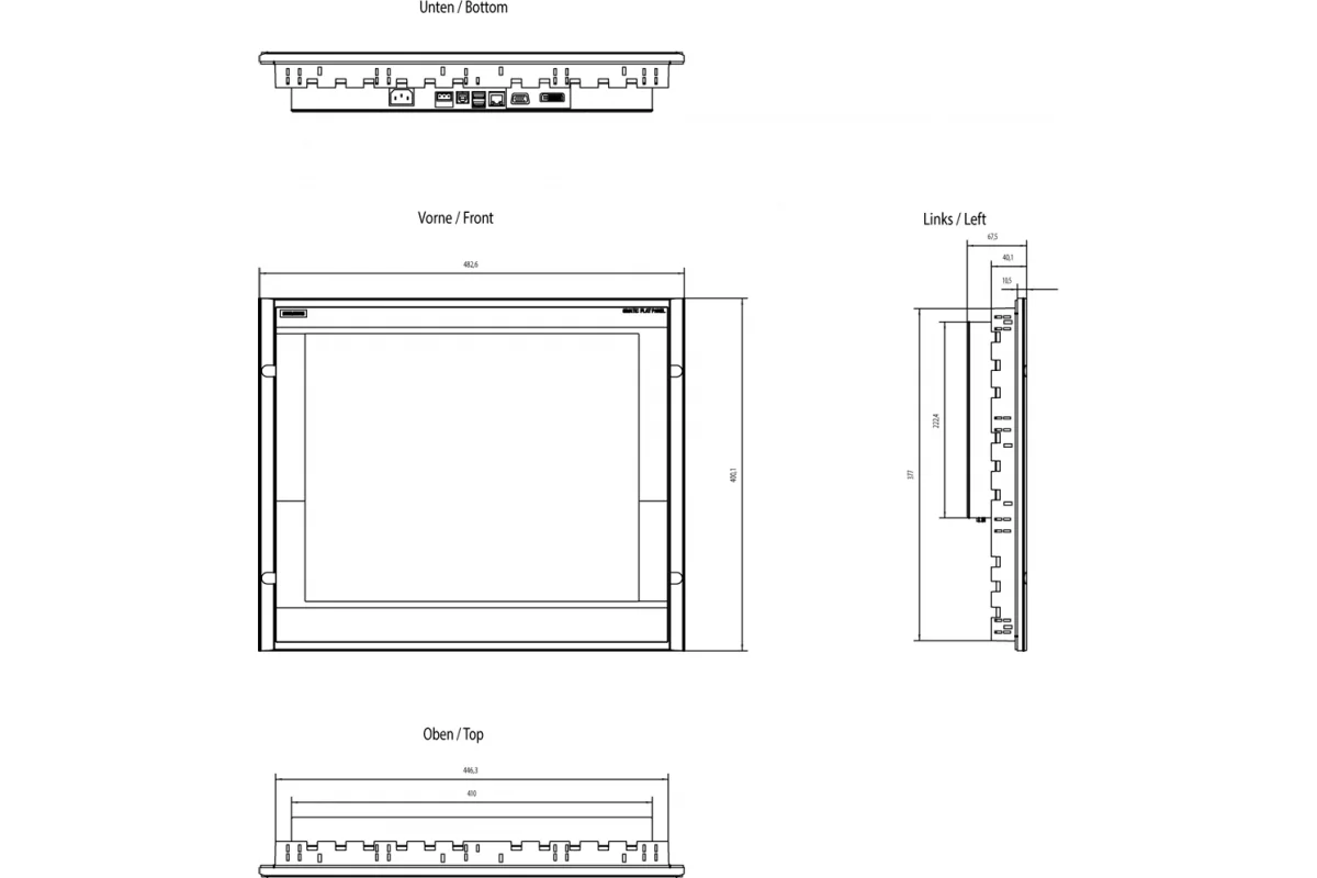 Siemens 6AV7861-3TB10-2AA0 — промышленный компонент
