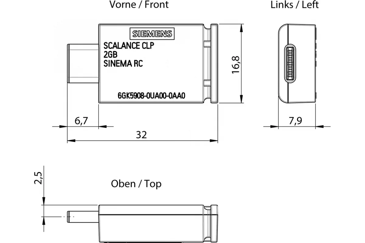Siemens 6GK5896-6MM00-0AA0 — промышленный компонент