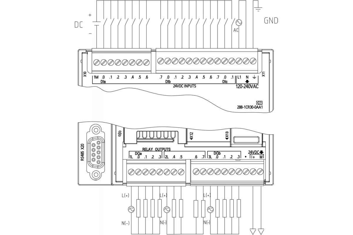 Siemens 6ES7288-1CR30-0AA1 — промышленный компонент