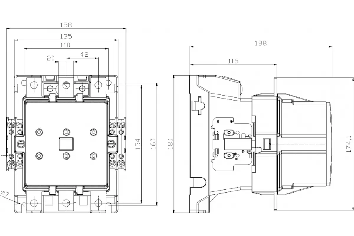 Siemens 3MT8095-1AP03 — промышленный компонент