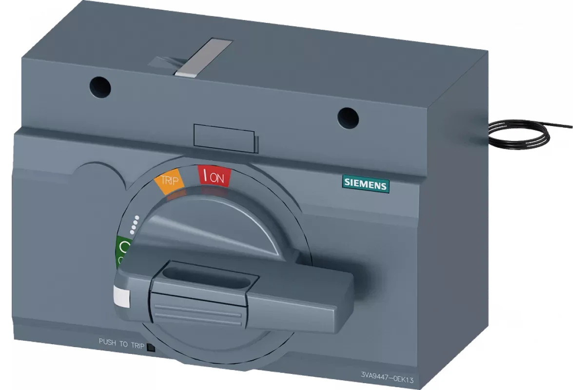 Siemens 3VA9447-0EK21 — Фронтальный поворотный привод стандарт с блокировкой двери мэк