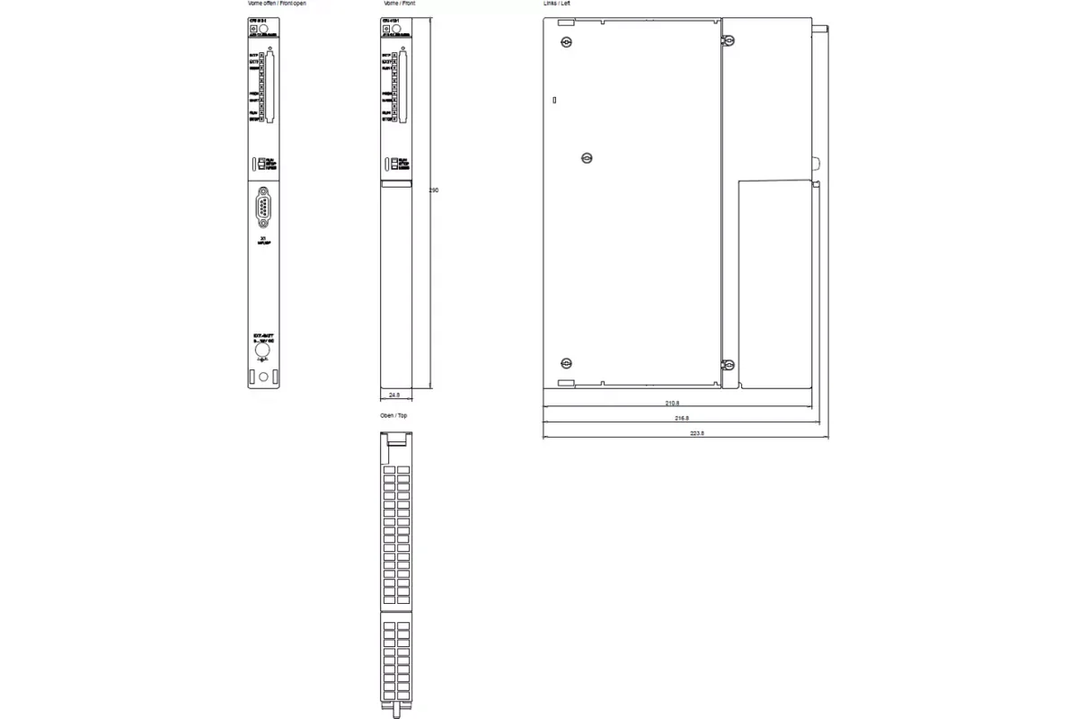 Siemens 6ES7412-2EK06-0AB0 — промышленный компонент