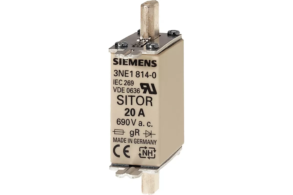 Siemens 3NE1802-0 — Предохранительные вставки NH SITOR