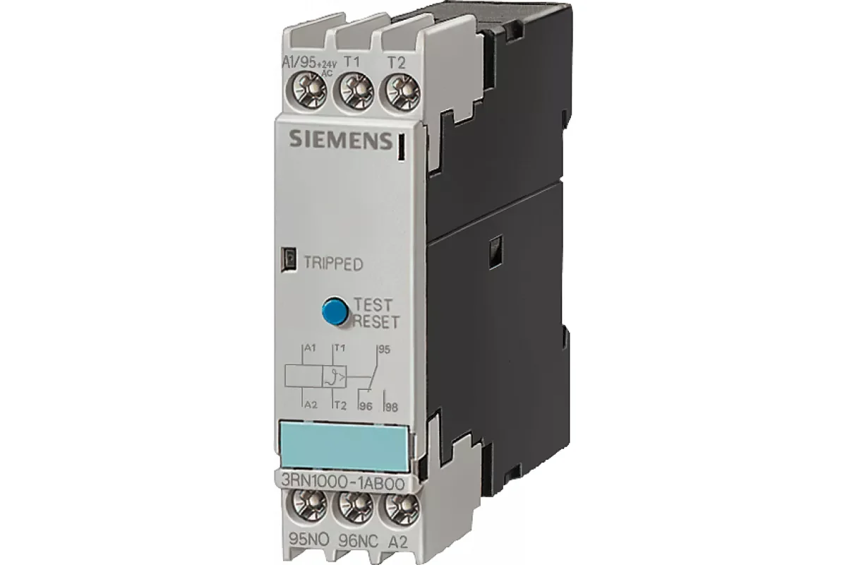 Siemens 3RN1010-1GB00 — РЕЛЕ ТЕРМИСТОРНОЙ ЗАЩИТЫ ЭЛЕКТРОДВИГАТЕЛЯ