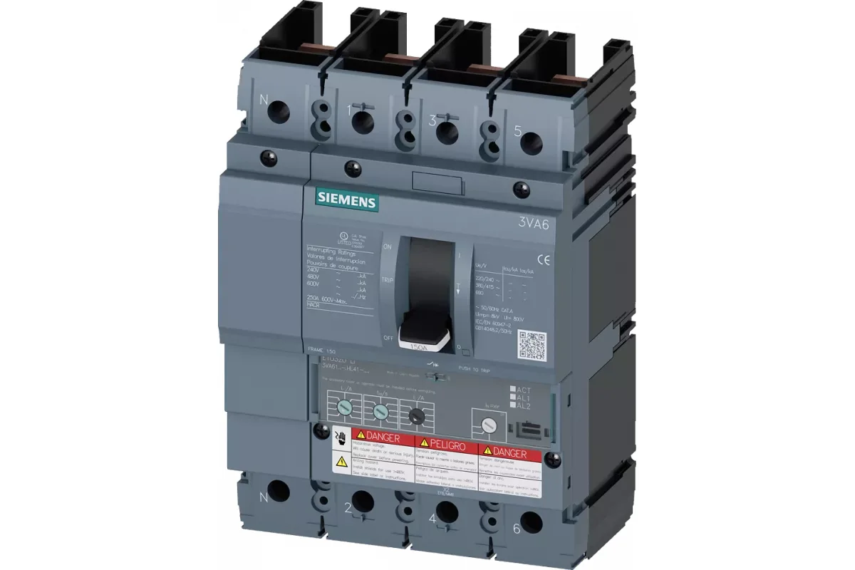 Siemens 3VA6140-8KT31-2AA0 — Автоматический выключатель