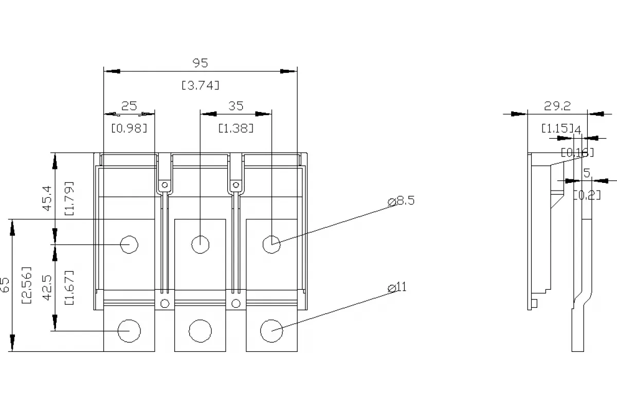 Siemens 3VA9272-0WA00 — Межфазная перегородка