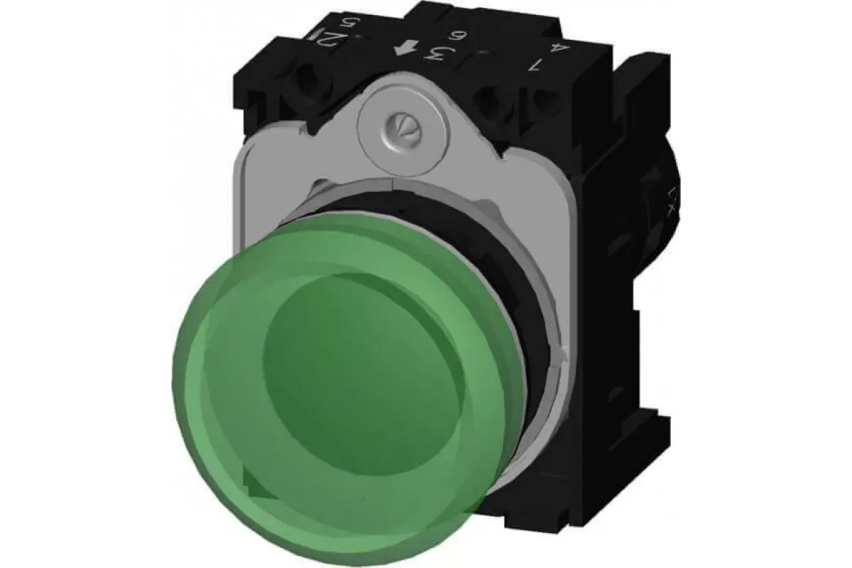 Siemens 3SU1201-6AF30-1AA0 — Световой индикатор компактный