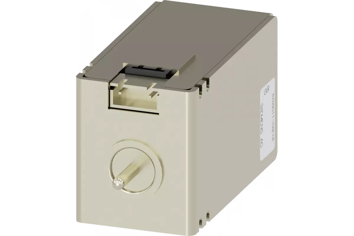 Siemens 3VW9011-0AE15 — Замедляющее устройство регулируемое для расцепителей мин