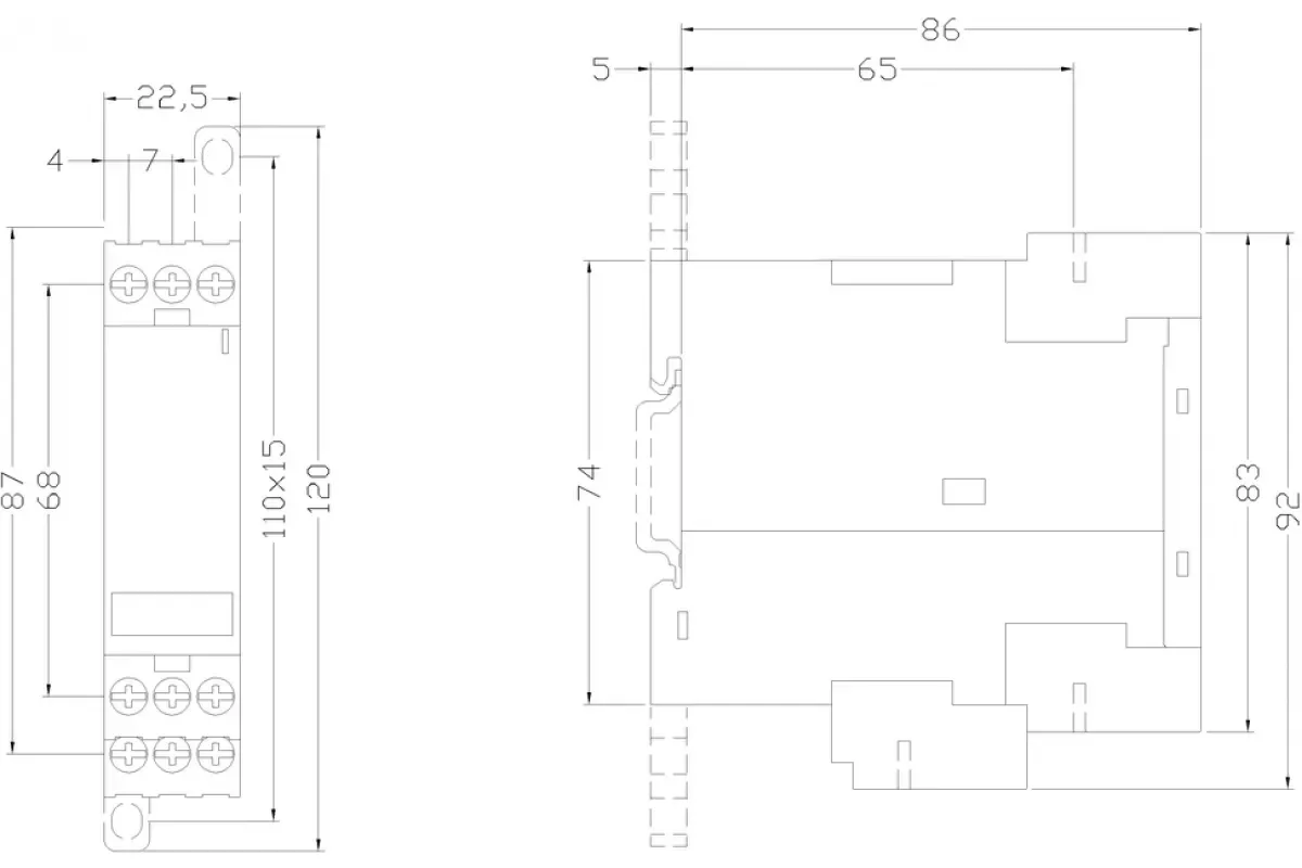 Siemens 3RN1000-1AM00 — РЕЛЕ ТЕРМИСТОРНОЙ ЗАЩИТЫ ЭЛЕКТРОДВИГАТЕЛЯ