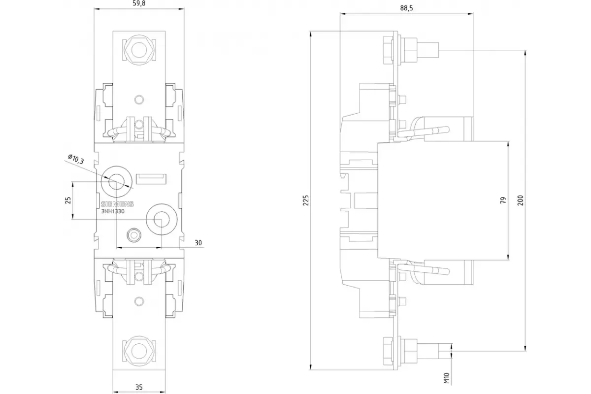 Siemens 3NH1230 — промышленный компонент