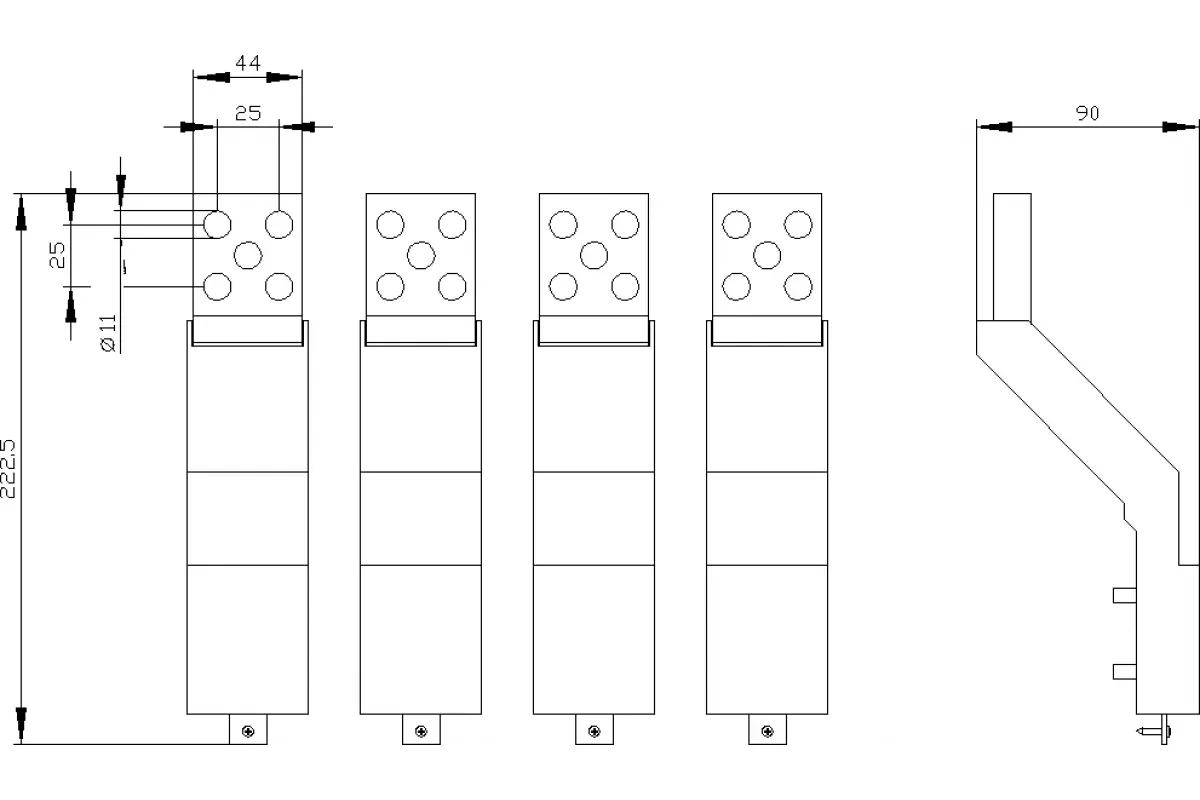 Siemens 3VW9011-0AN71 — компонент энергетического оборудования