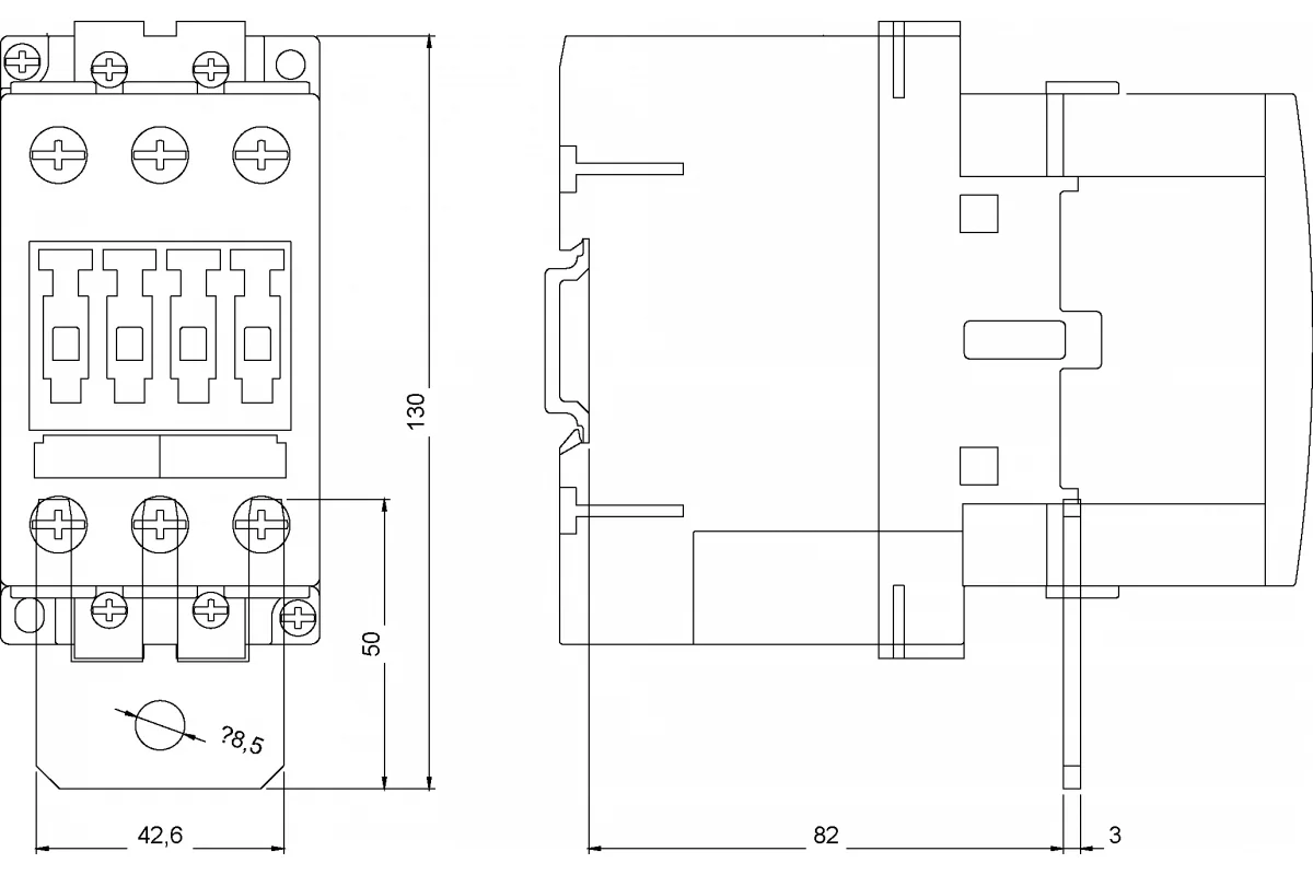 Siemens 3RT1916-1DG00 — Подавляющий диод
