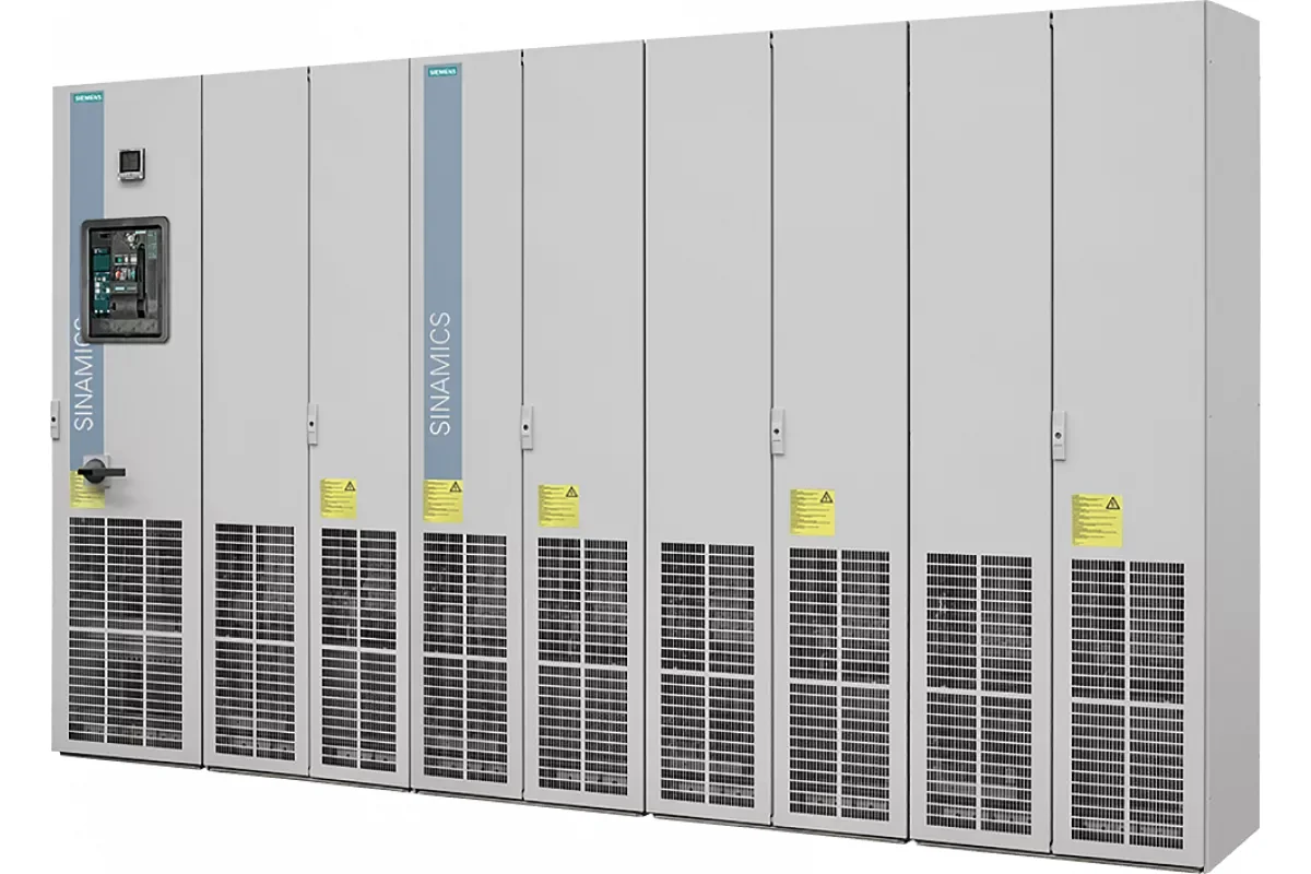 Siemens 6SL3720-1TG32-6AA3 — SINAMICS S120 Преобразователь частоты шкафного исполнения Однодвигательный модуль MoMo Модуль