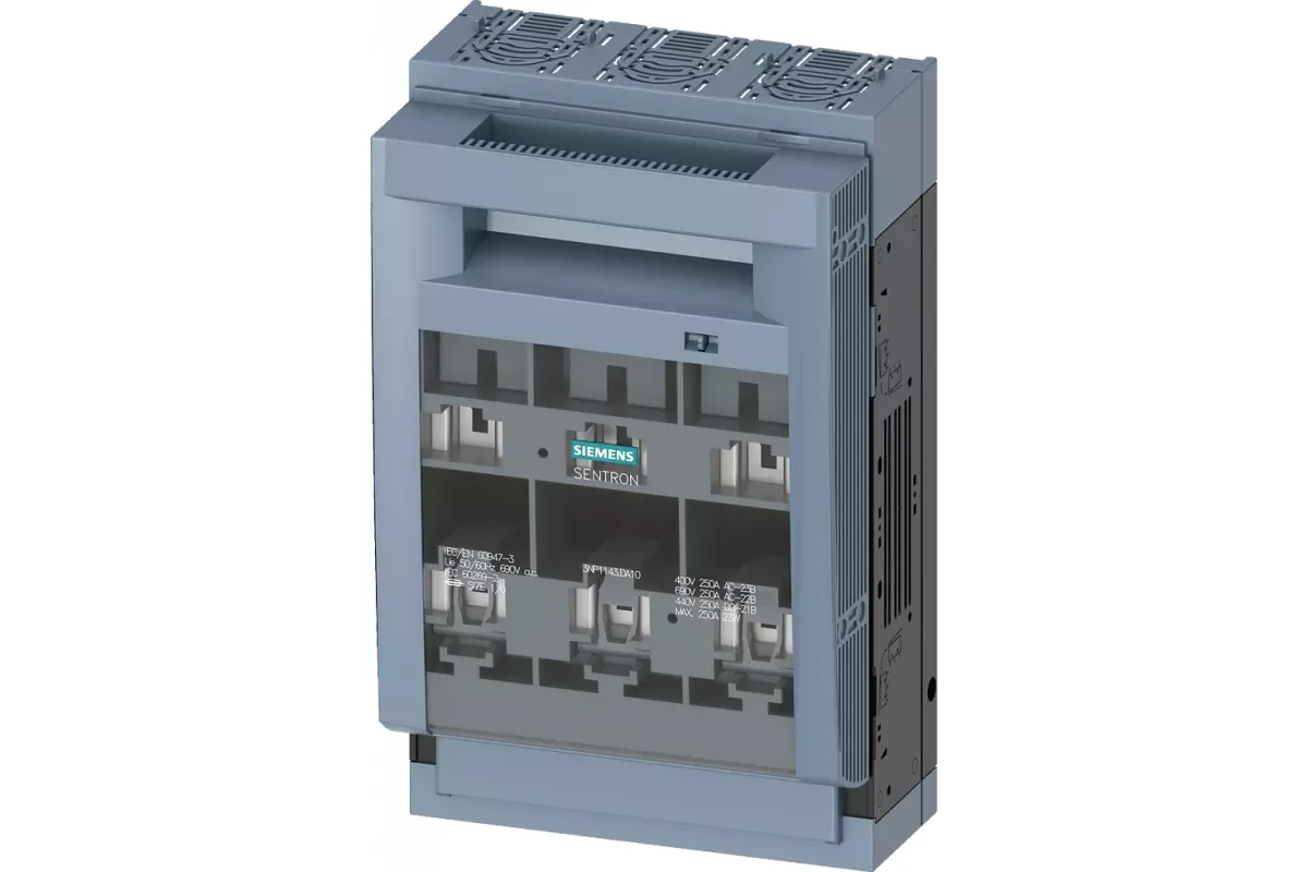 Siemens 3NP1143-1BC22 — Установка на монтажной панели