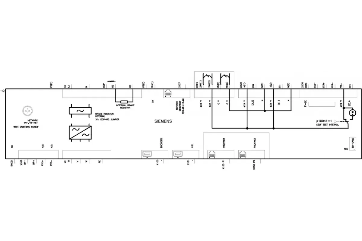 Siemens 6SL5166-2NB00-0AA0 — промышленный компонент