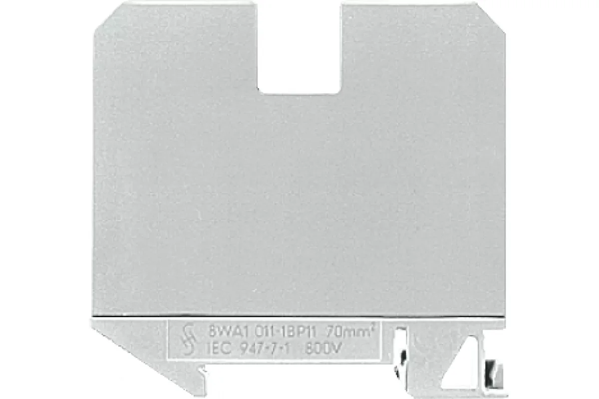 Siemens 8WA1011-1BF25 — КЛЕММА ТЕРМОПЛАСТИКОВАЯ РАЗМЕР