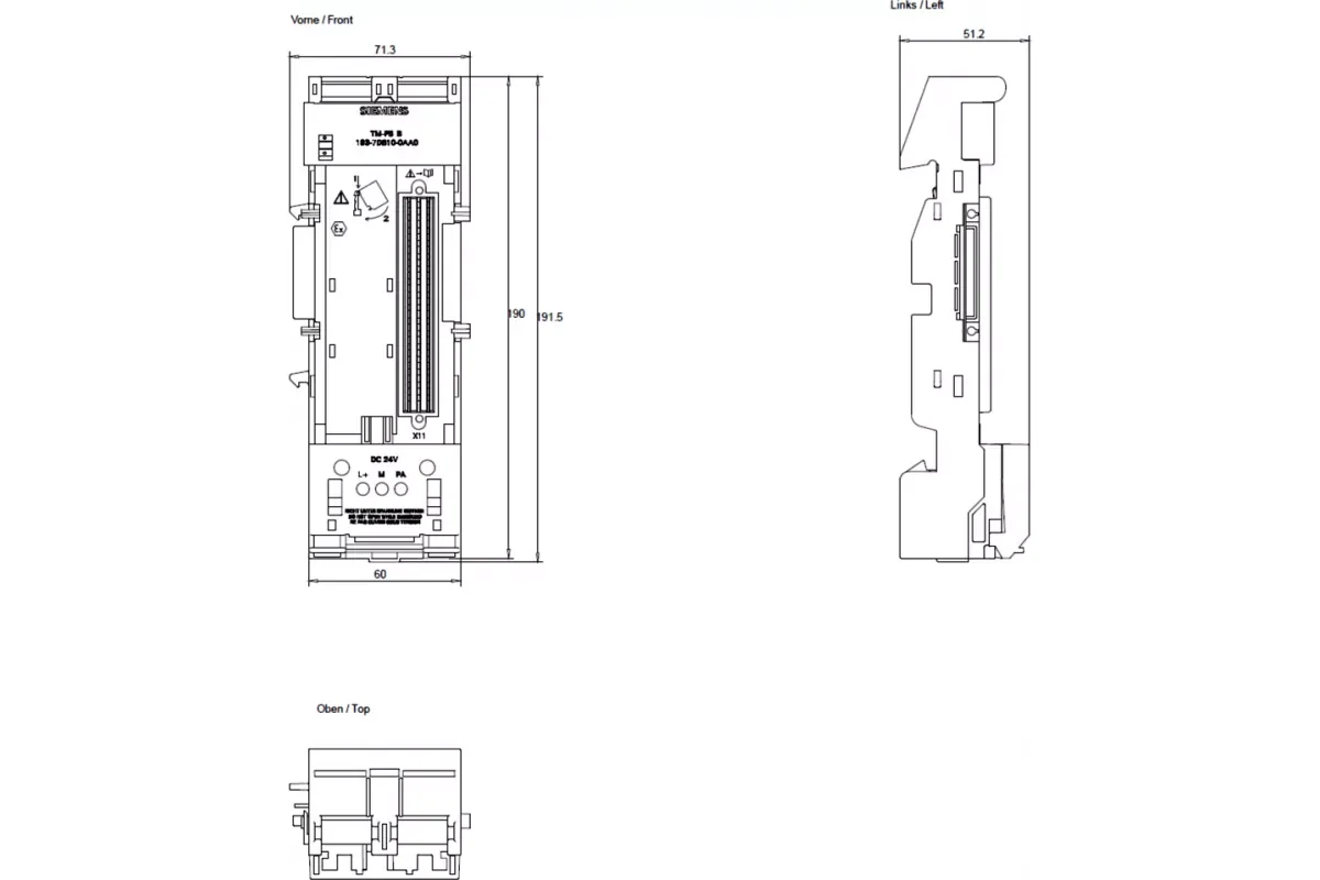Siemens 6ES7195-3AB00-0XA0
