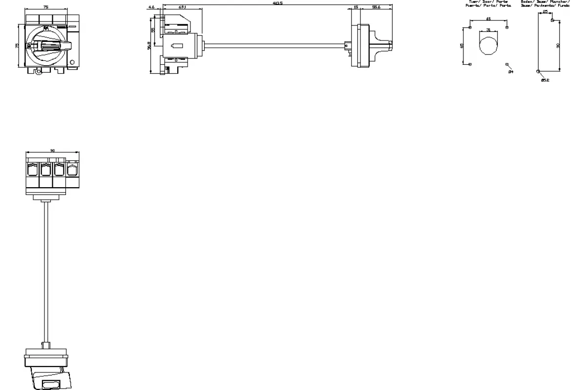 Siemens 3LD5210-0TK13 — компонент энергетического оборудования